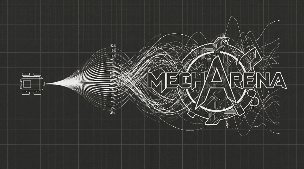 Probabilistic paths of a robot navigating an environment